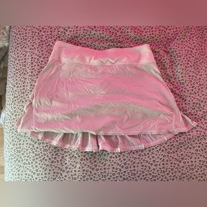 white lululemon skirt